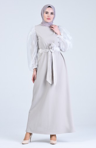 Gems Hijab Dress 60119-06