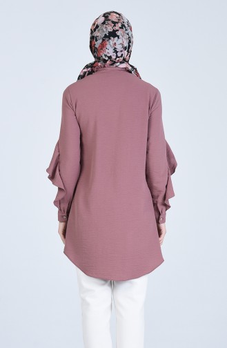 Dusty Rose Overhemdblouse 1432-03