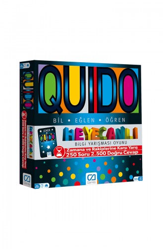 Eğitici-Quido Board Game CA5046 5046