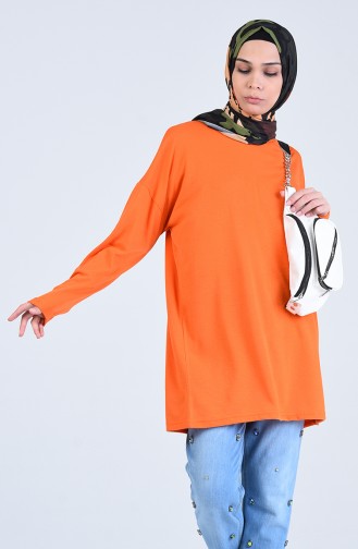 Orange Sweatshirt 8135-05
