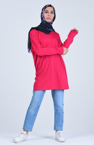 Sweatshirt Fushia 8135-06