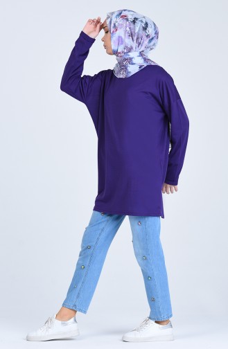 Purple Sweatshirt 8135-07