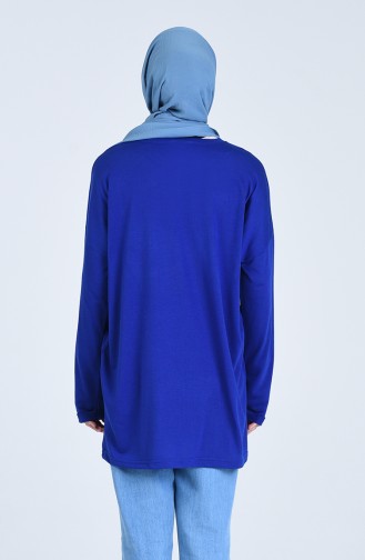Salaş Kesim Sweatshirt 8135-11 Saks