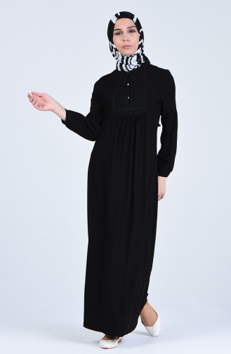 فستان أسود 8642-03