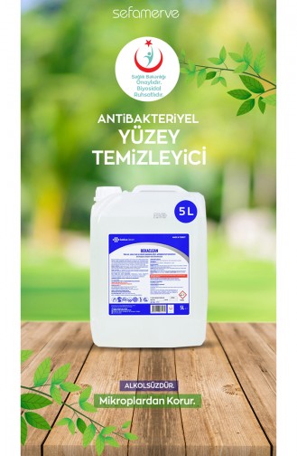 Bekaclean Antibakteriyel Dezenfektanlı Genel Temizleyici 9247 5 lt