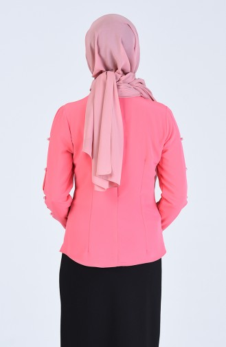 Coral Blouse 1566-01