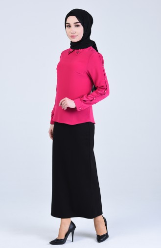 Blouse Fushia 1566-02