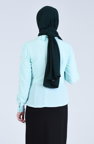 Mint Green Blouse 1566-05