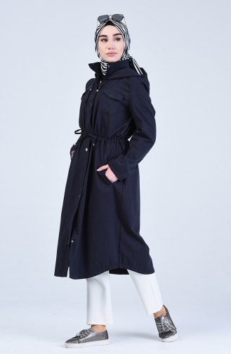 Navy Blue Cape 1258-07