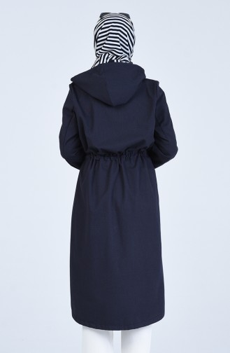 Navy Blue Cape 1258-07