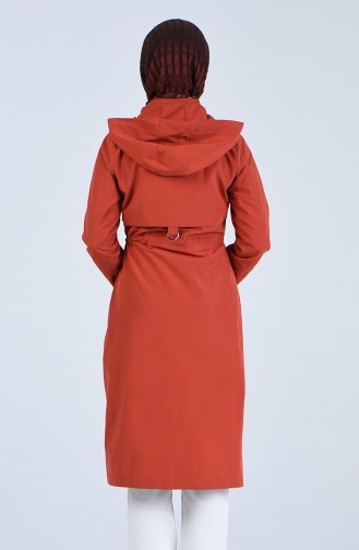 Hooded Trench Coat 6093-08 Tile 6093-08