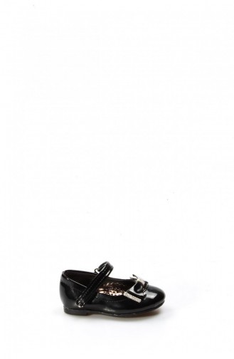 Schwarz Lackleder Baby Ballerina Schuhe  891Ia500 891IA500-16777385