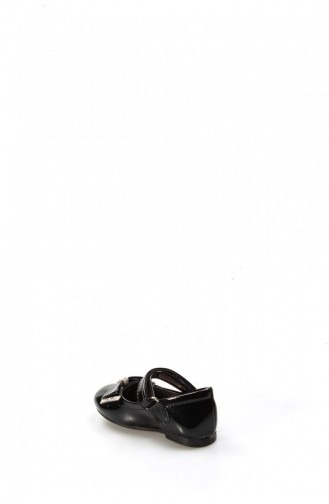 Schwarz Lackleder Baby Ballerina Schuhe  891Ia500 891IA500-16777385