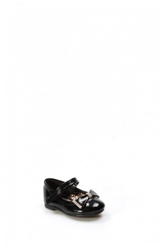 Schwarz Lackleder Baby Ballerina Schuhe  891Ia500 891IA500-16777385