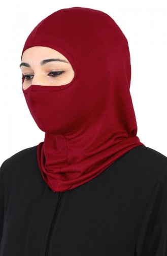 Bonnet Couvrant le Visage TB0002-03 Bordeaux 0002-03