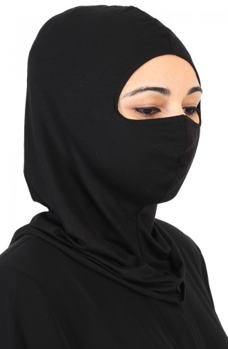 Bonnet Couvrant le Visage TB0002-06 Noir 0002-06