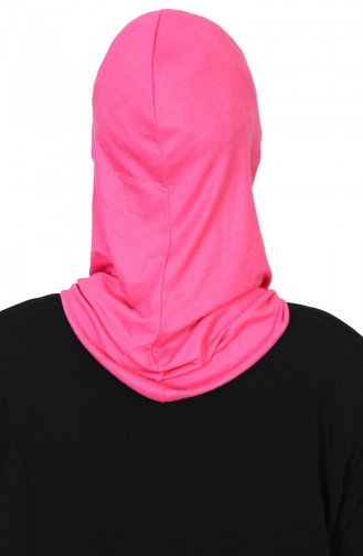 Bedeckendes Gesicht, gekämmter Bonnet  TB0002-10 Fuchsia 0002-10