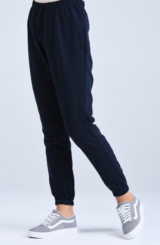 Navy Blue Sweatpants 1558-07