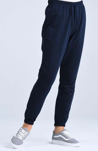 Navy Blue Sweatpants 1558-07