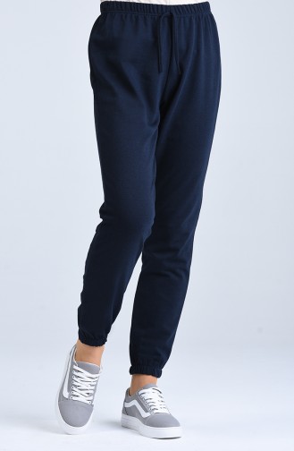 Sweatpants أزرق كحلي 1558-07