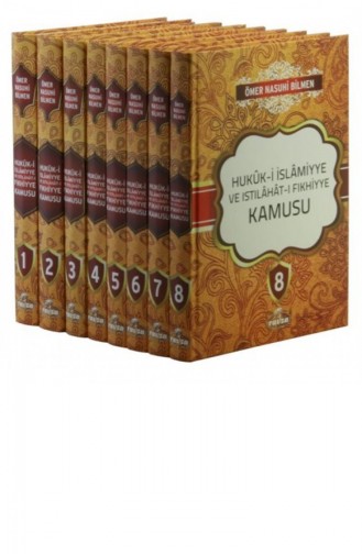 Hukuki İslamiyye Ve Istılahatı Fıkhiye Kamusu 8 Cilt Şamuha Kağıt