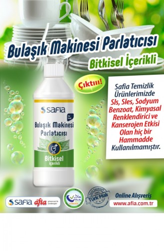 Safia Bulaşık Makine Parlatcısı 500 Ml