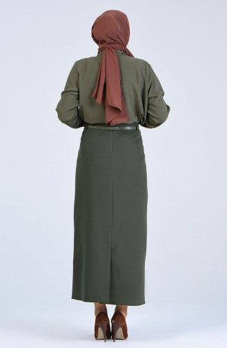 Khaki Skirt 2220-04