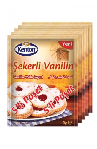 Kenton 5Li Şekerli Vanilin