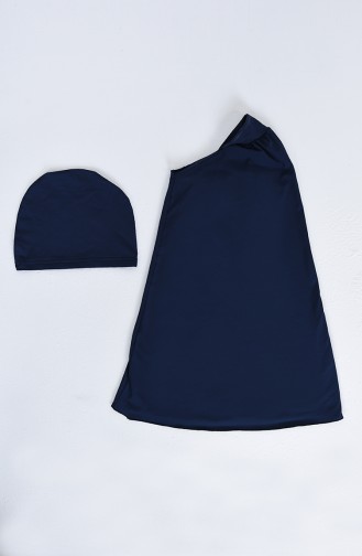 Navy Blue Swimsuit Hijab 20112-01
