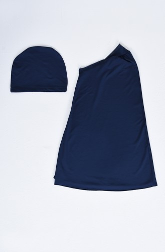 Navy Blue Swimsuit Hijab 20128-02