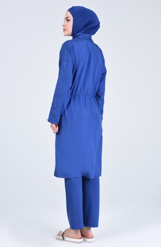 Indigo Hijab Badeanzug 20152-03