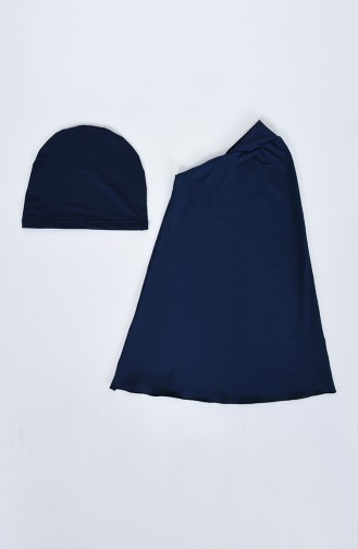 Navy Blue Swimsuit Hijab 20182-02