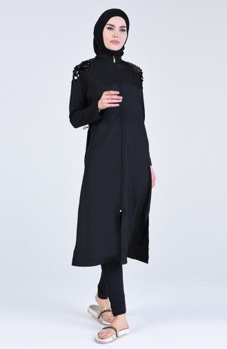 Black Modest Swimwear 20200-02