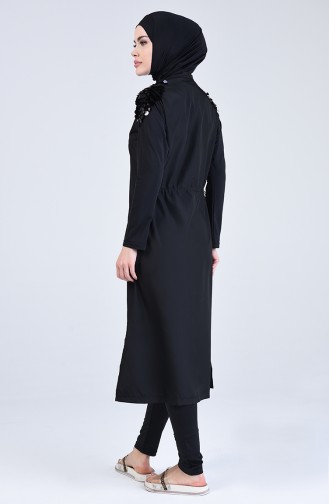 Black Modest Swimwear 20200-02