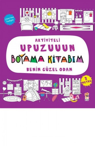 Aktiviteli Upuzuuun Boyama Kitabım Benim Güzel Odam