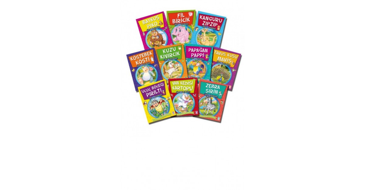 Allahin Isimlerini Ogreniyorum 2 Set 10 Kitap Nur Kutlu Sefamerve