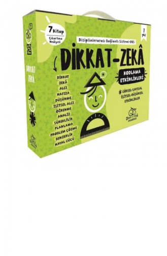 Dikkat Zeka 1 Sınıf Seti 7 Yaş 7 Kitap Mehmet Türkdoğan Savaş Özdemir 9786050831085