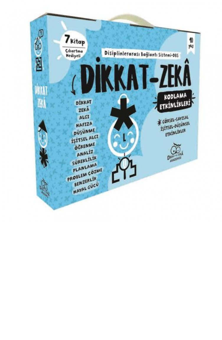 Dikkat Zeka 4 Sinif Seti 10 Yas 7 Kitap Mehmet Turkdogan Savas Ozdemir Sefamerve