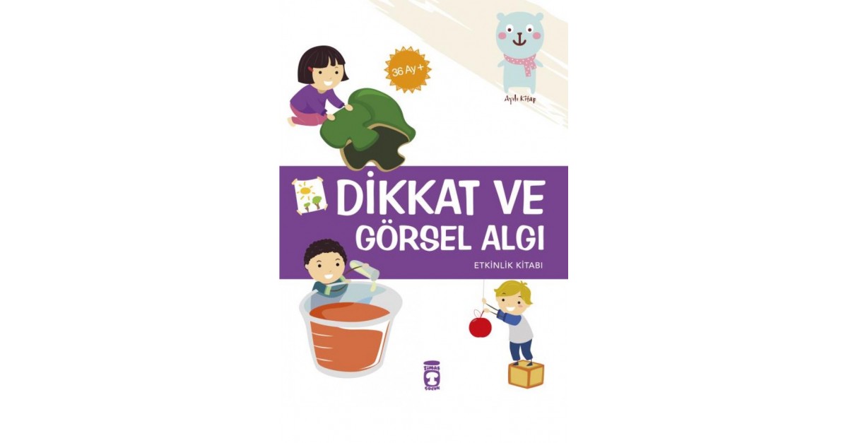 Dikkat Ve Gorsel Algi Etkinlik Kitabi 36 Ay Elif Alkan Sefamerve