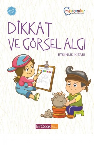 Dikkat Ve Görsel Algı Etkinlik Kitabı Mavi Çember 48 Ay Ve Üzeri Fatma İşler