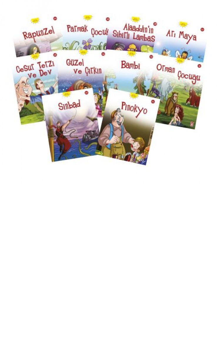 Dunya Masallari 2 Set 10 Kitap Grimm Kardesler Sefamerve