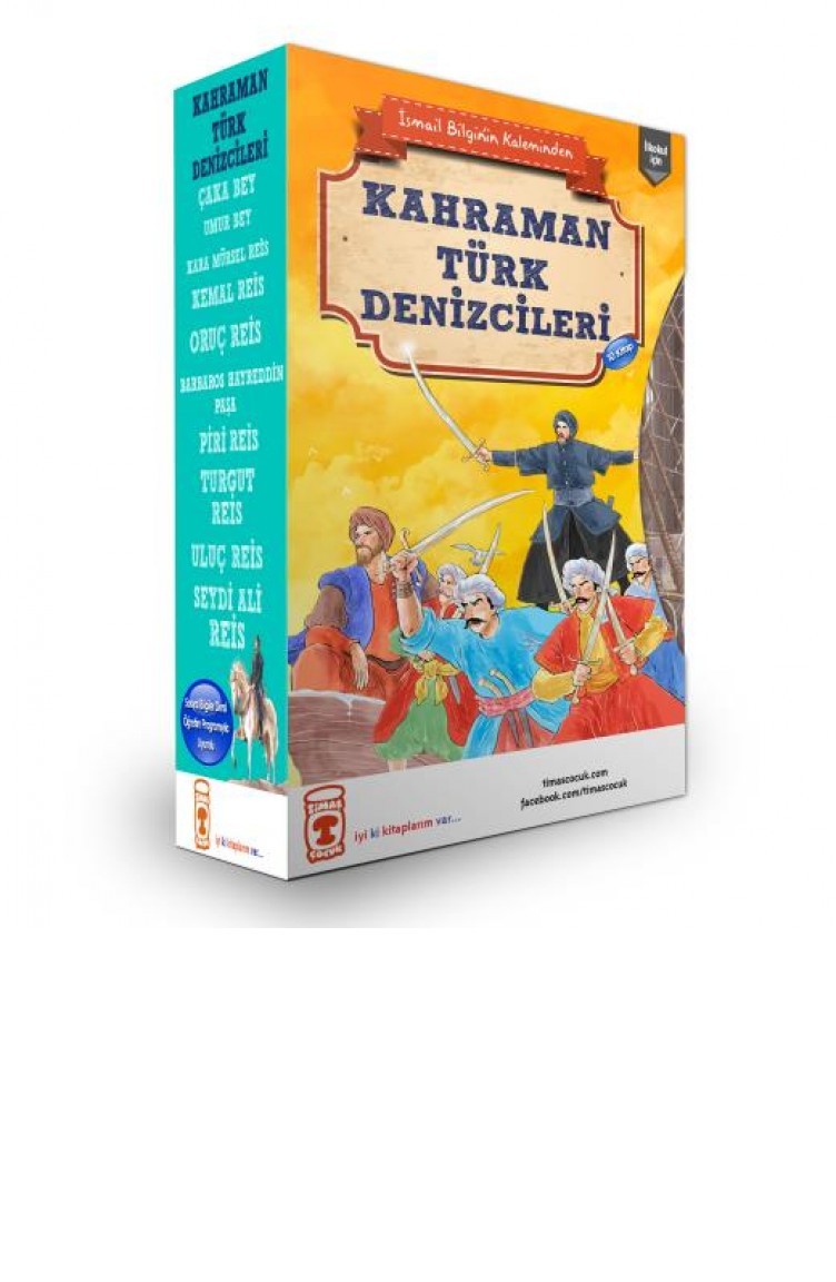 Kahraman Turk Denizciler Seti 10 Kitap Ismail Bilgin Sefamerve