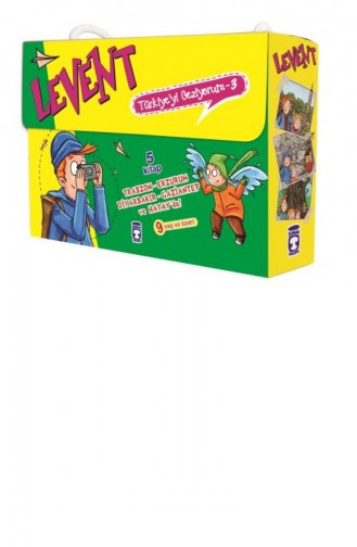Levent Türkiyeyi Geziyorum 3 Set 5 Kitap Mustafa Orakçı