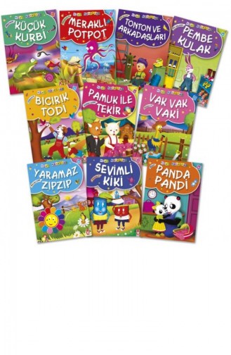 Mini Masallar 1 Set 10 Kitap Müjgan Şeyhi