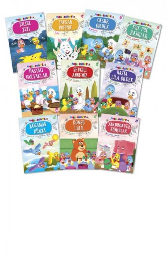 Mini Masallar 4 Set 10 Kitap Nalan Aktaş Sönmez