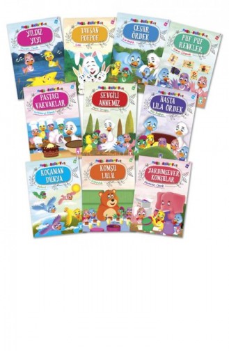 Mini Masallar 4 Set 10 Kitap Nalan Aktaş Sönmez 9786050829198