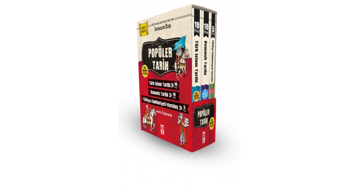 Populer Tarih Set 25 Kitap Metin Ozdamarlar Sefamerve