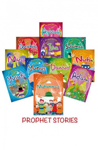 Prophet Stories Set Peygamber Öyküleri Set İngilizce Belkıs İbrahimhakkıoğlu 9786050814507