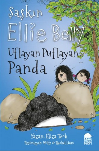 Şaşkın Ellie Belly Uflayan Puflayan Panda Eliza Teoh