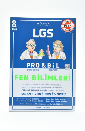Bilfen Yayınları Pro-Bil Soru Bankası - 8. Sınıf - Fen Bilimleri